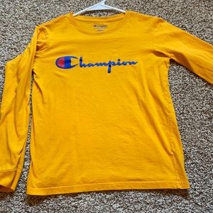 Long sleeve champion tshirt